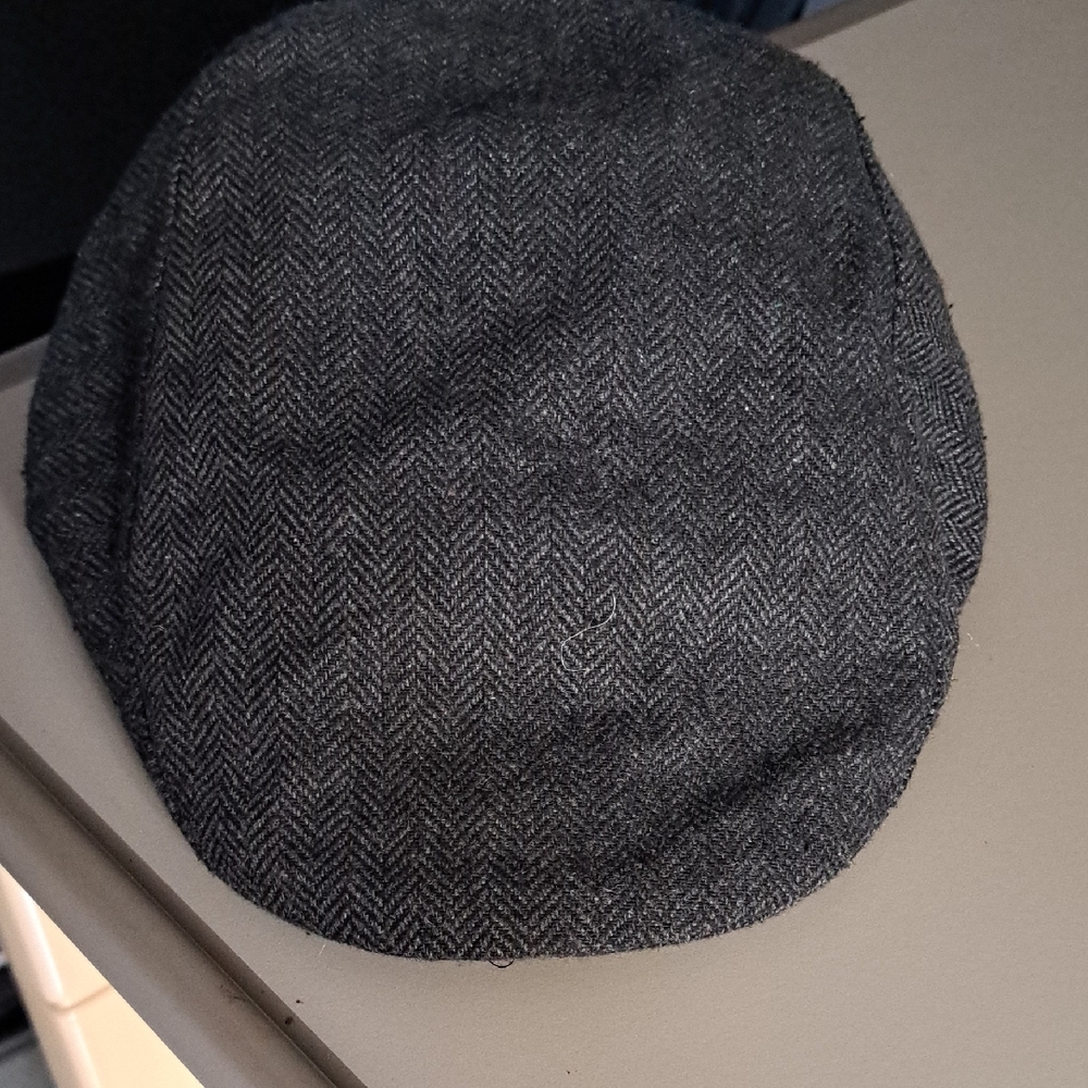 Cotton On Gray Herringbone Cap